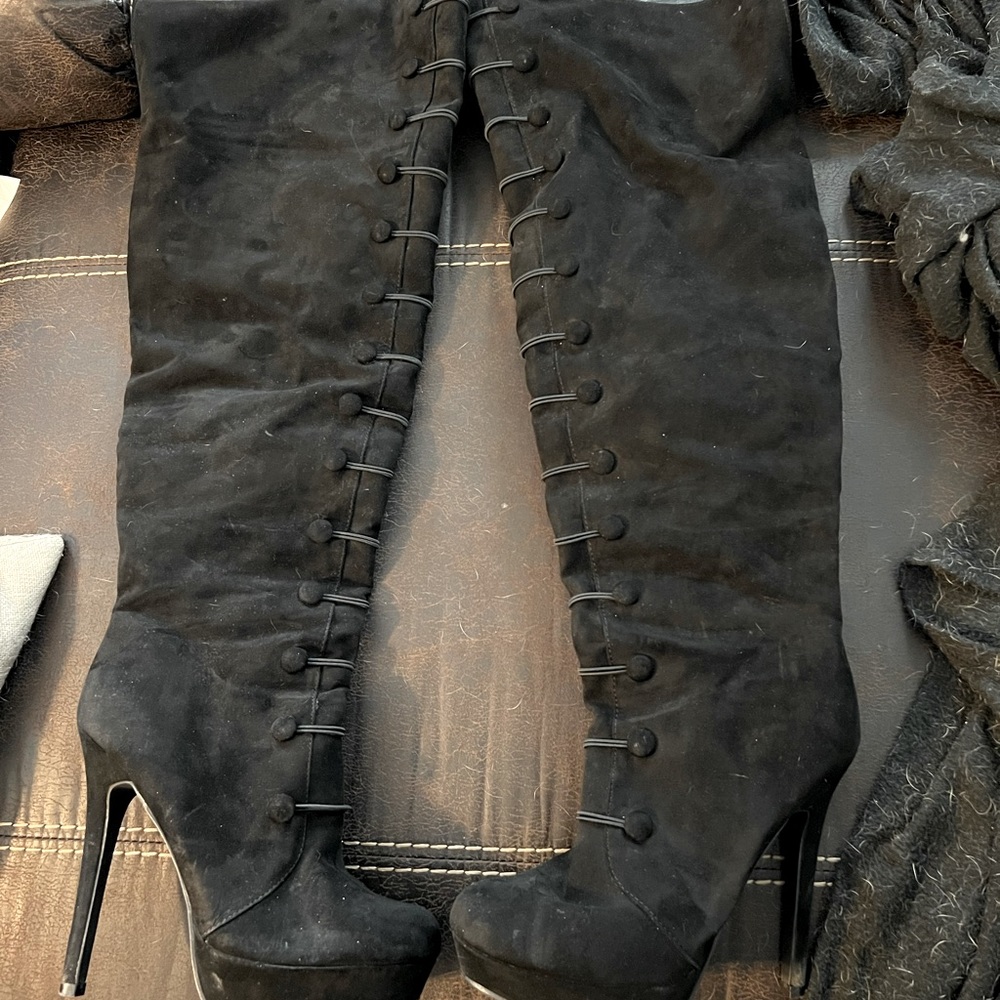Thigh high boots